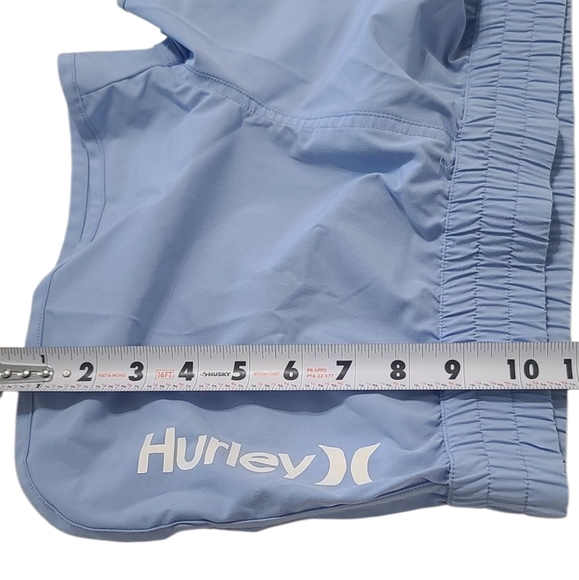 Hurley Women's Light Blue Shorts - Picture 6 of 7